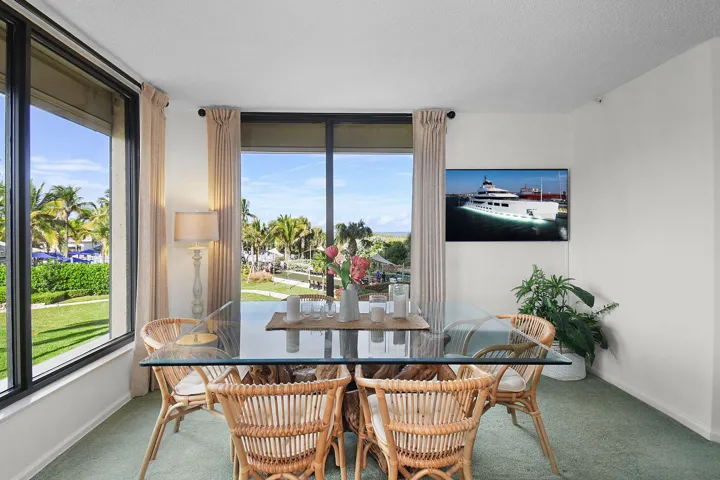 Beautiful Ocean View from Living and Dining Rooms