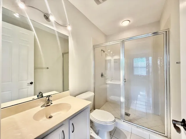 Master bathroom.