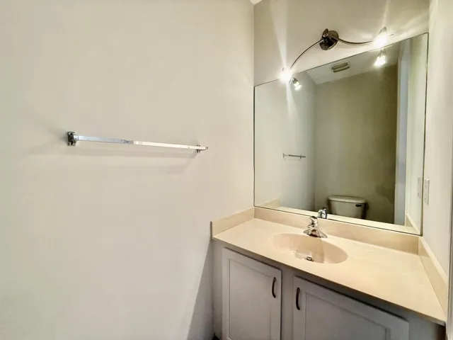 Half bathroom.