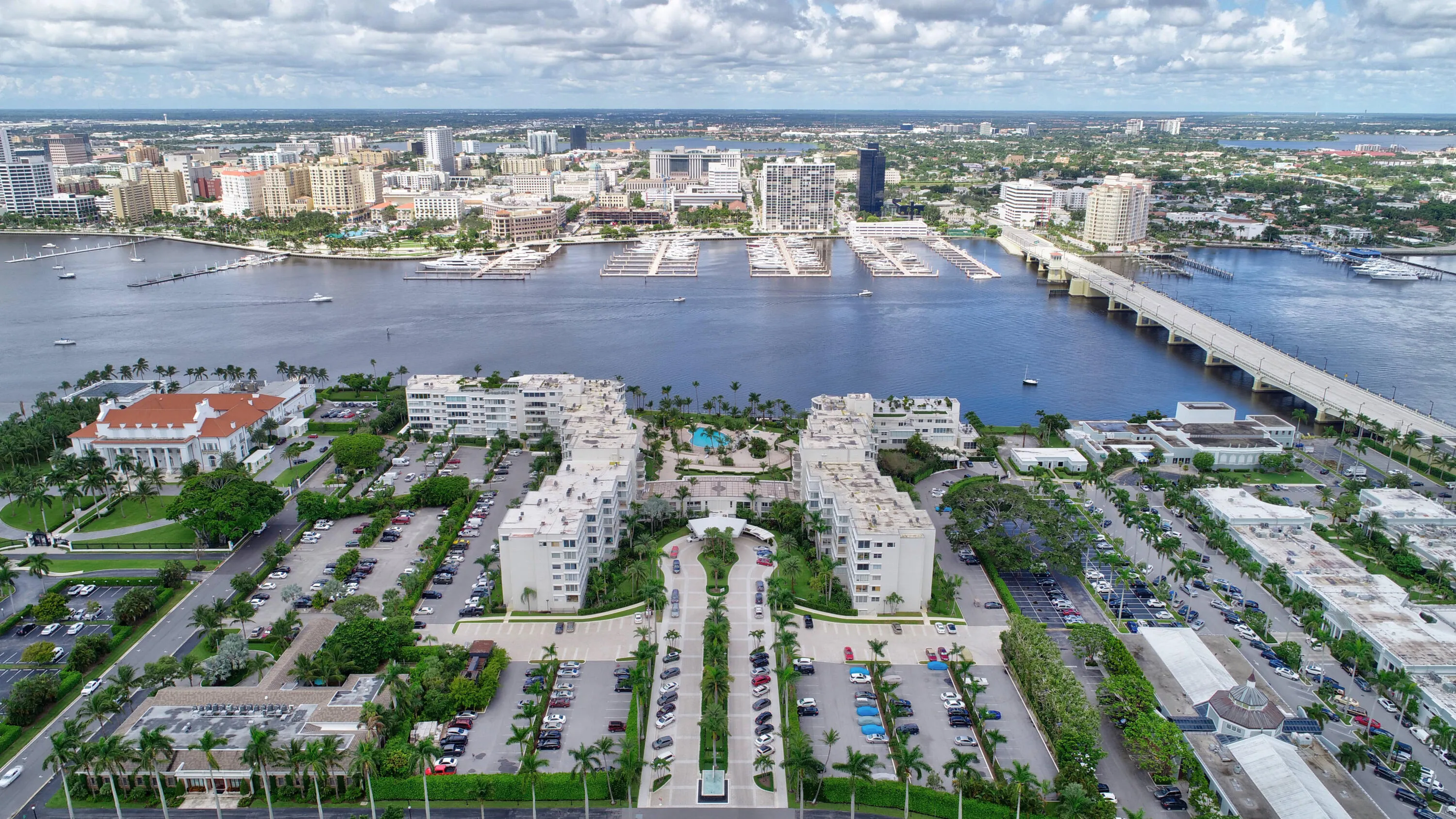 Aerial east