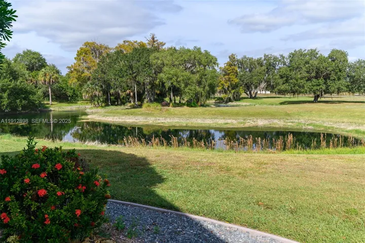 Front entry Pond