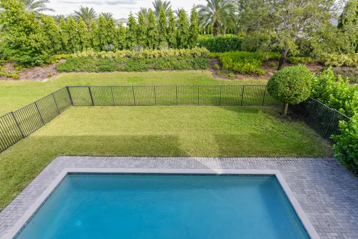 View from upstairs terrace