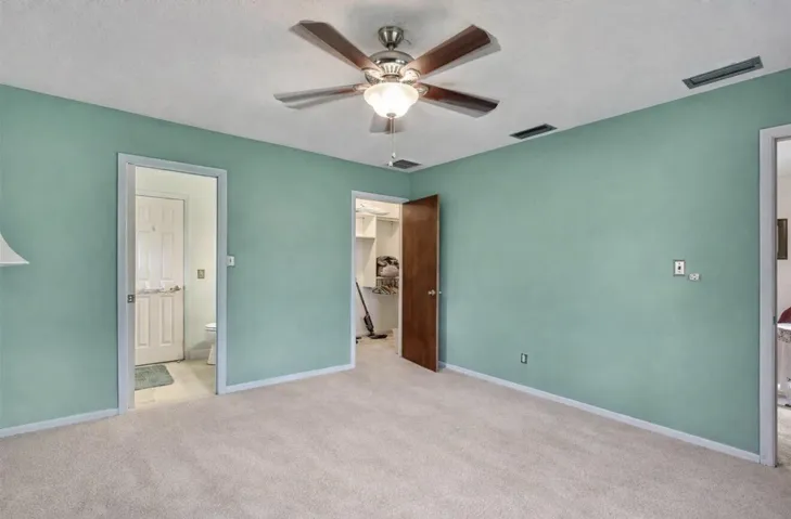 Primary Bedroom with walk in closet