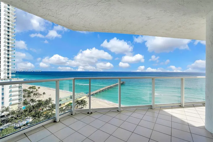 large wrap around balcony