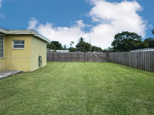 Backyard View