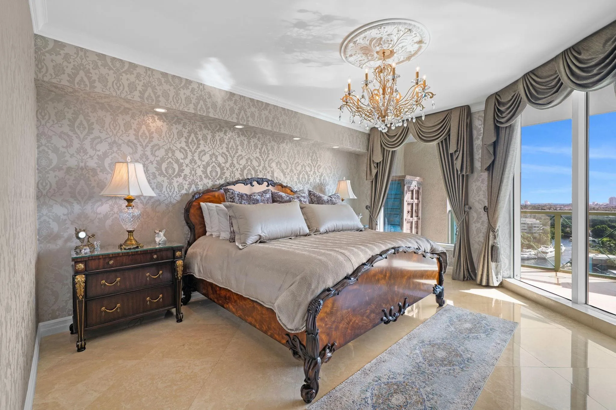 Marble Floors throughout the entire residence