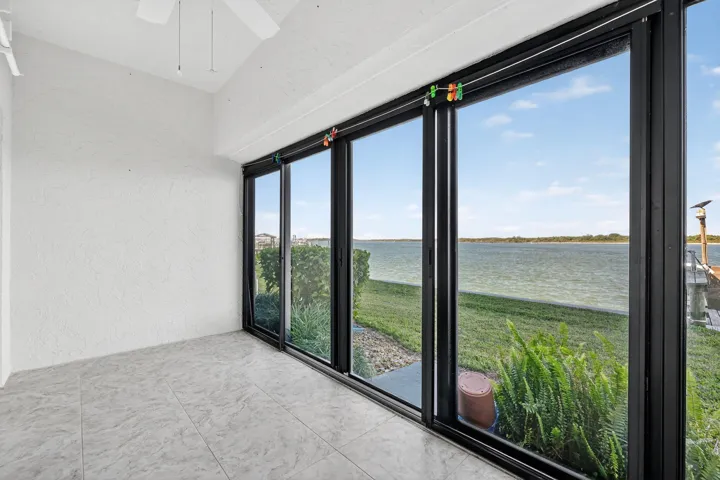 LARGE LANAI WITH WIDE WATER VIEWS