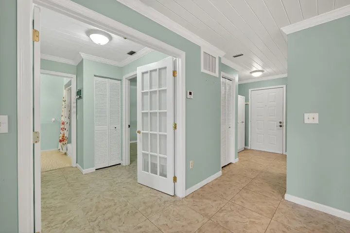 FRENCH DOORS TO BEDROOM 2