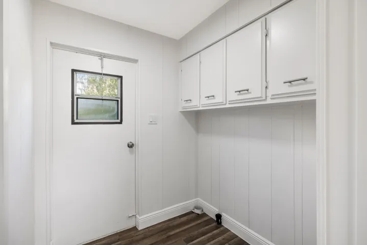 Laundry area