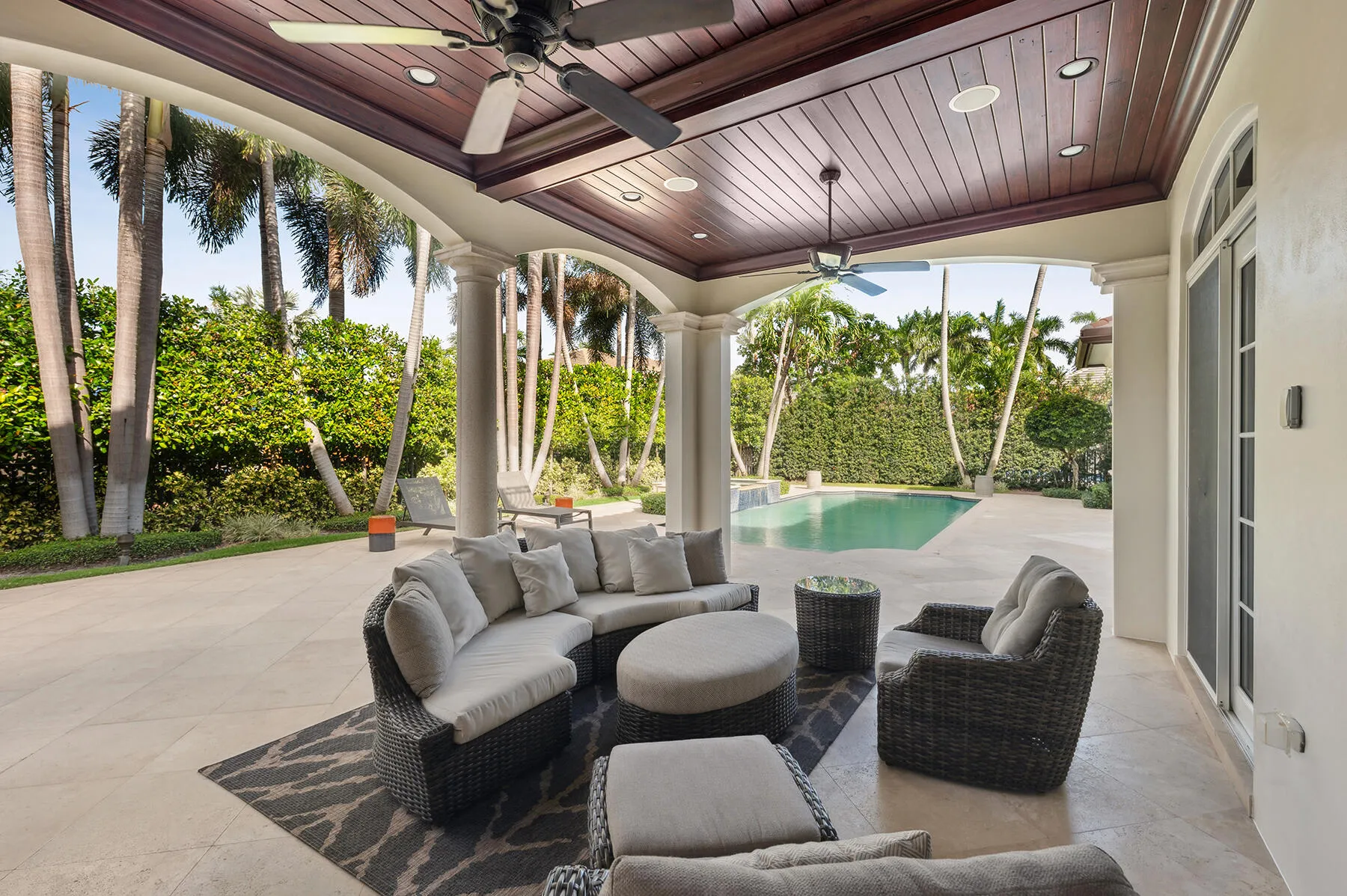 Covered Patio/Sitting Area