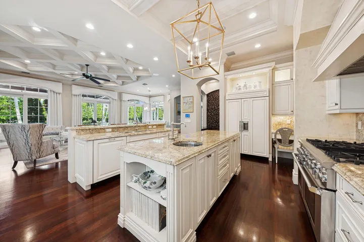 Kitchen Open to Family Room