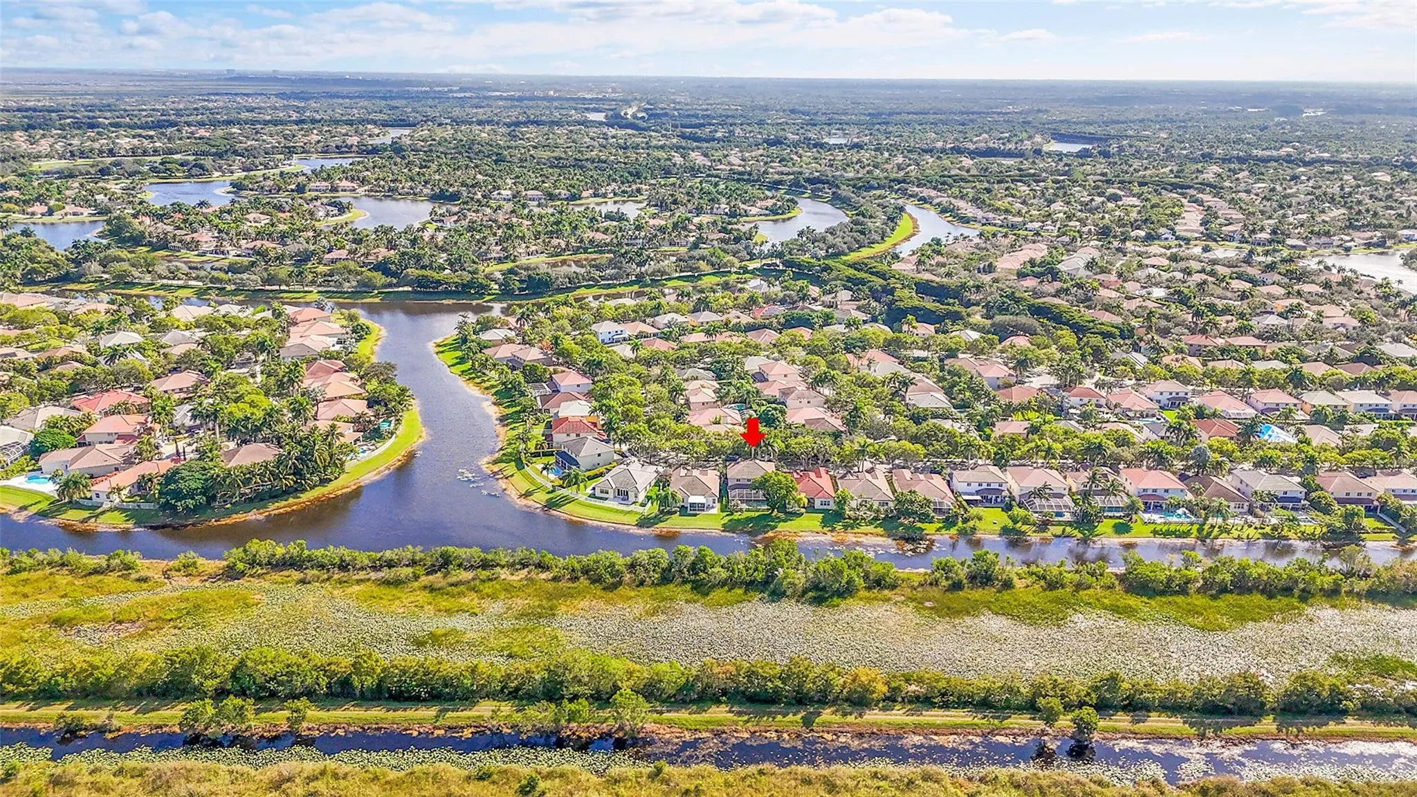 Aerial View - Private LOT