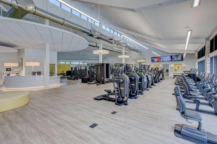 More fitness center.