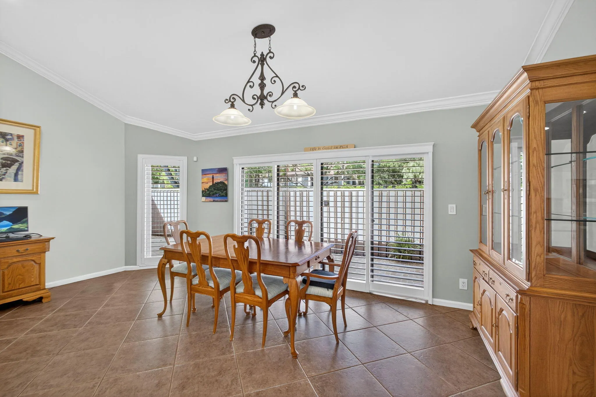 Formal Dining to Patio