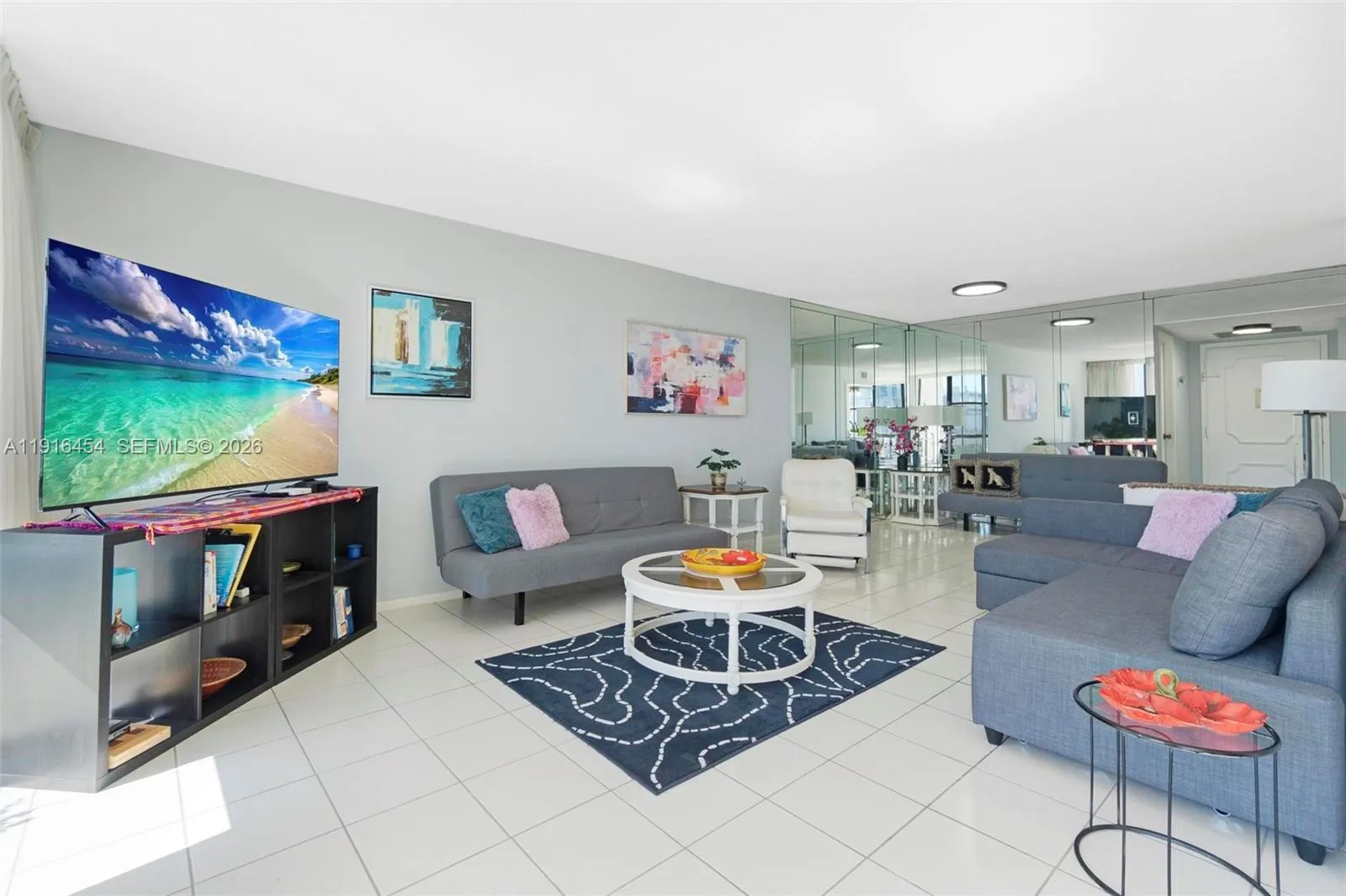 Unit can be purchased fully furnished, ready to move in immediately! - Oceanview Park Condominium, Three Islands, Hallandale Beach, FL 33009. 1000 Parkview Drive, Unit #518.