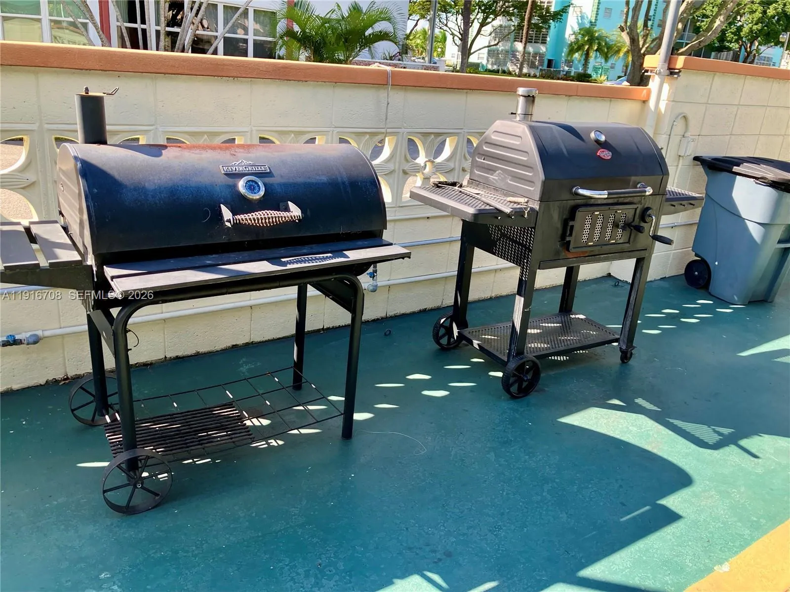 BBQ Area! Let's eat!