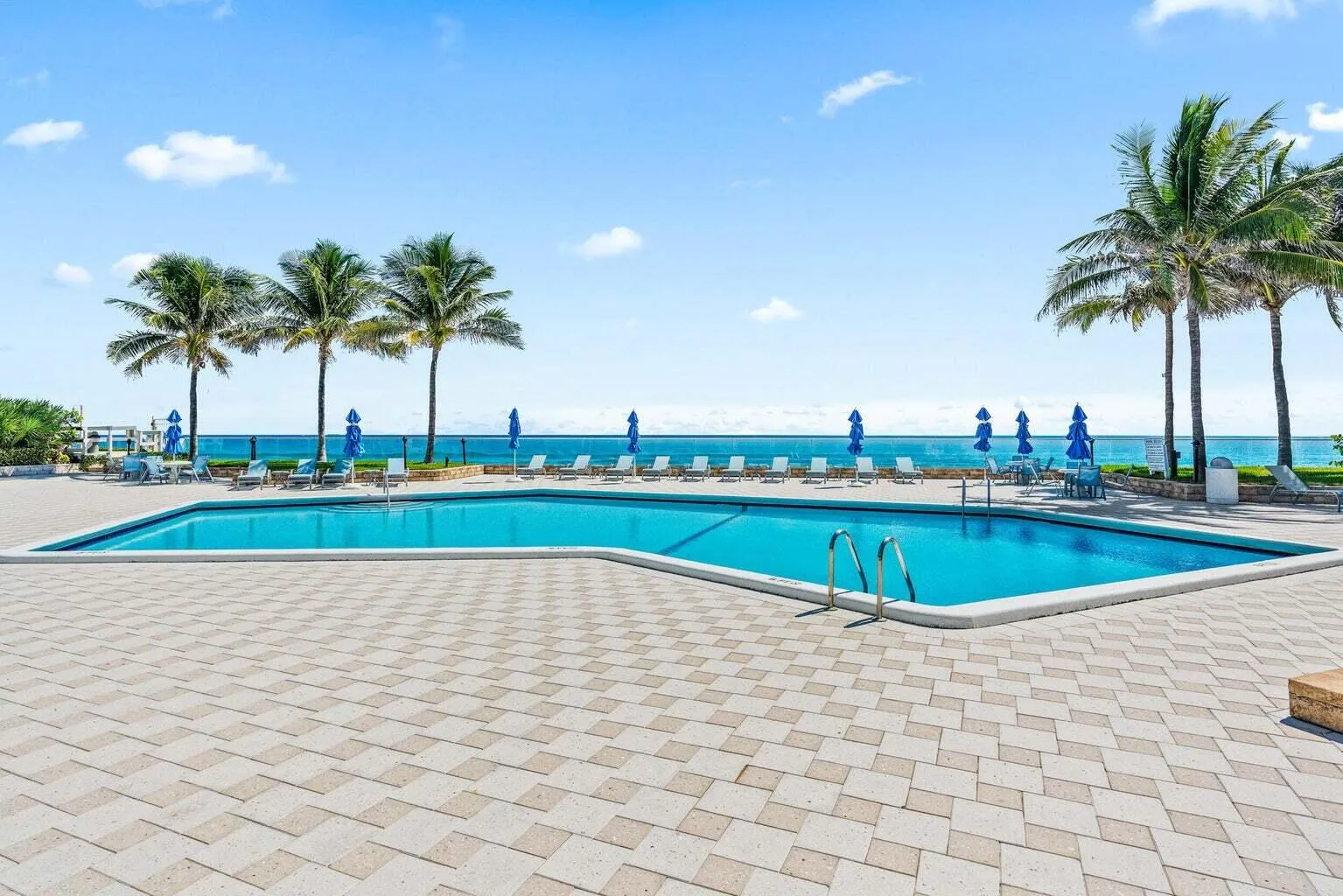 Oceanfront Pool Deck