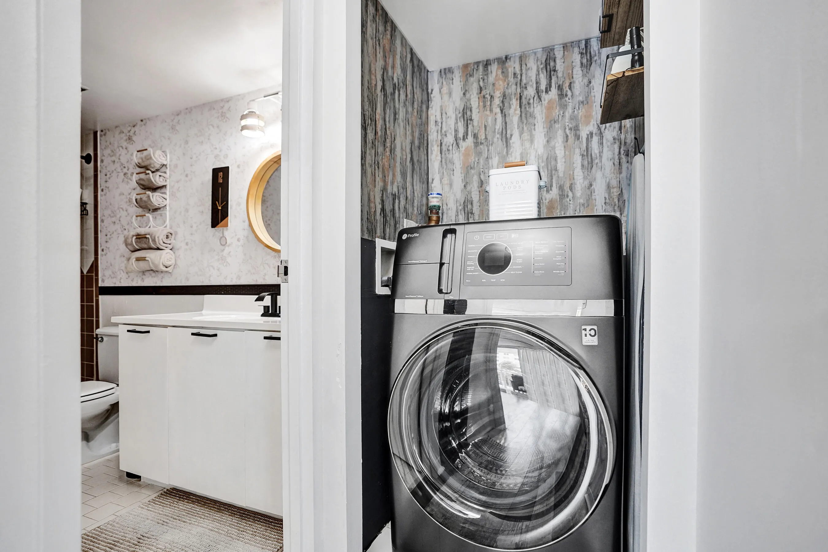 Interior Washer Dryer