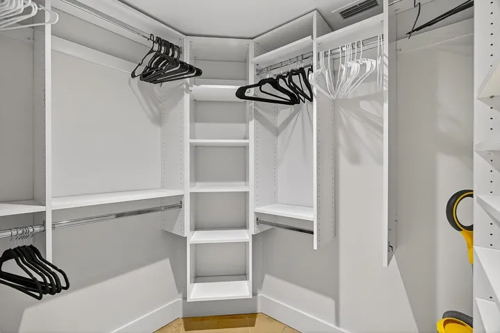 PRIMARY CLOSET