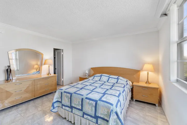 Ample walk-in closet