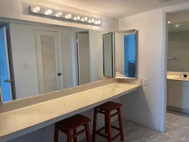 Dressing area plus you have two large closets in the primary suite.