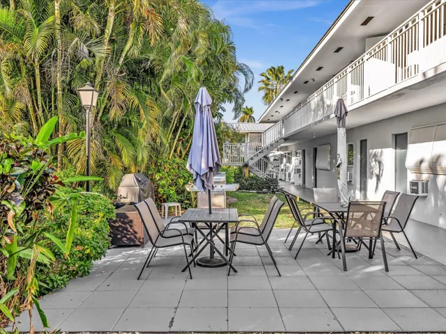 Paved Patio with BB Area