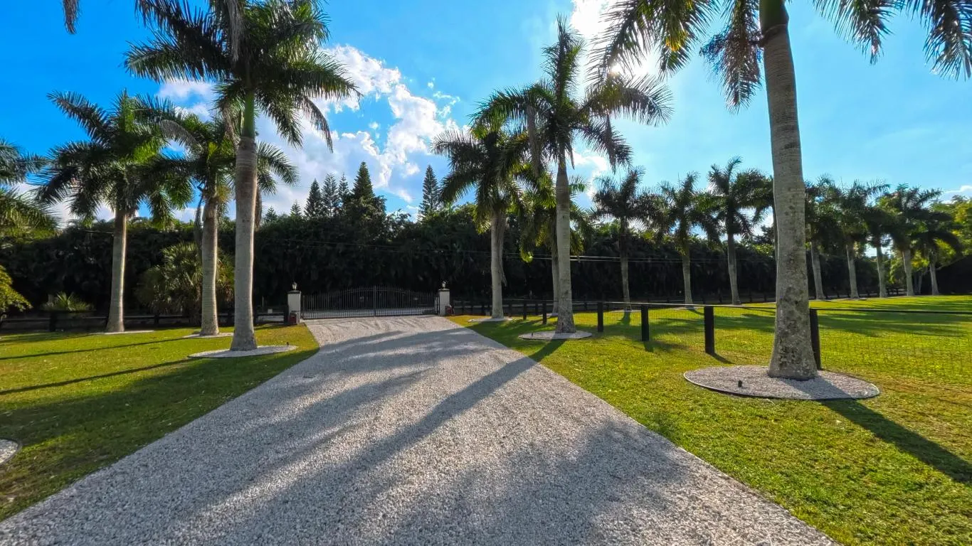 House driveway