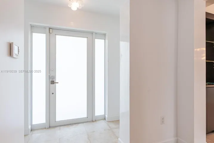 Foyer and main door