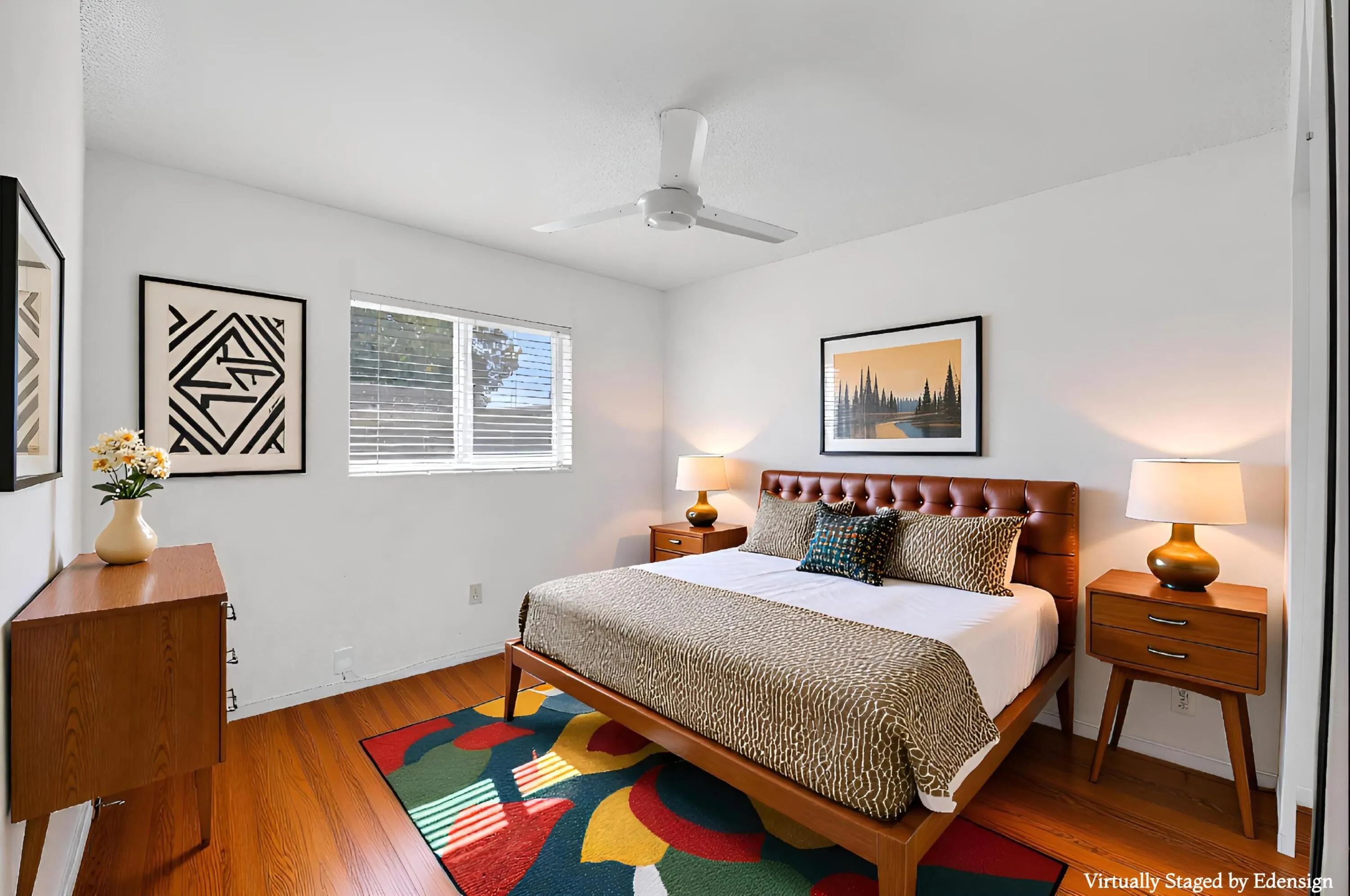 Virtually Staged Bedroom 3