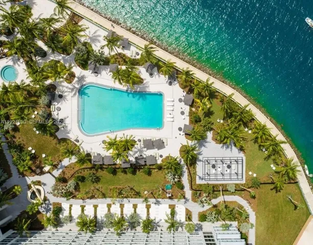 North Tower Pool Aerial View
