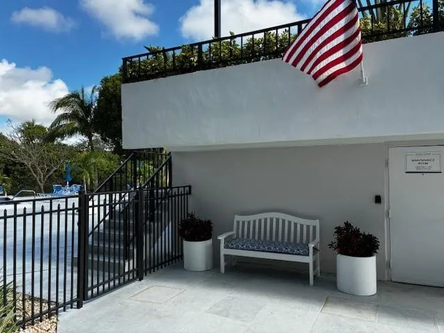 Pool Entrance