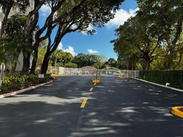 Gated Parking lot