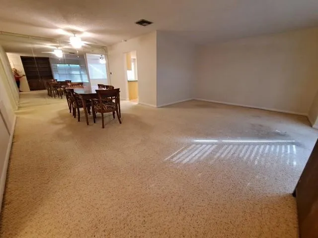 Large Open Living Room/Dining Area
