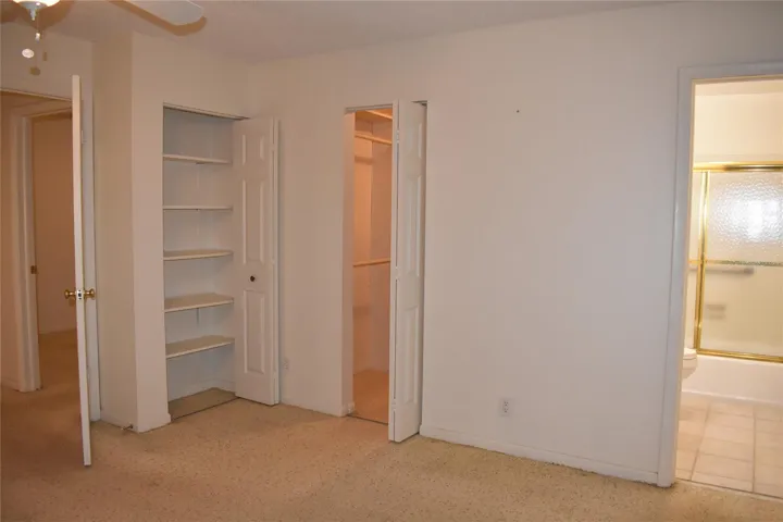 Primary Bedroom with Large Walk- In Closet