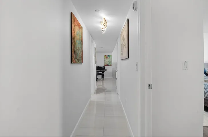 Hallway to Guest & Mer ster bedroomaBedroom