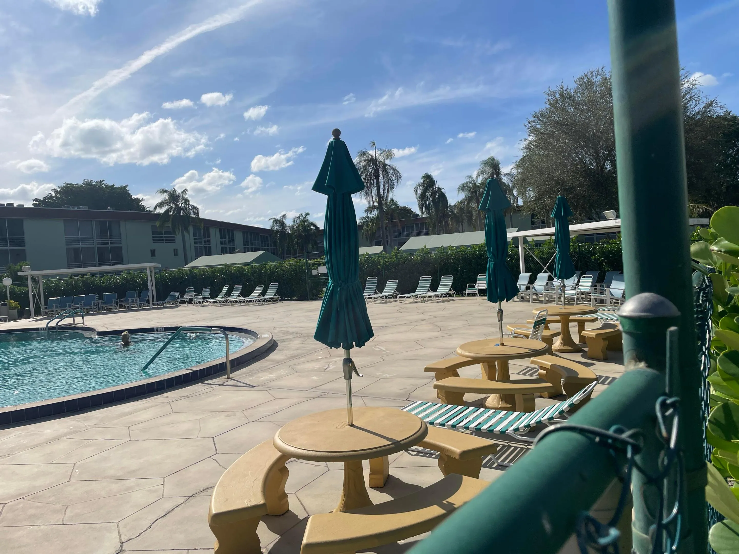 Pool deck