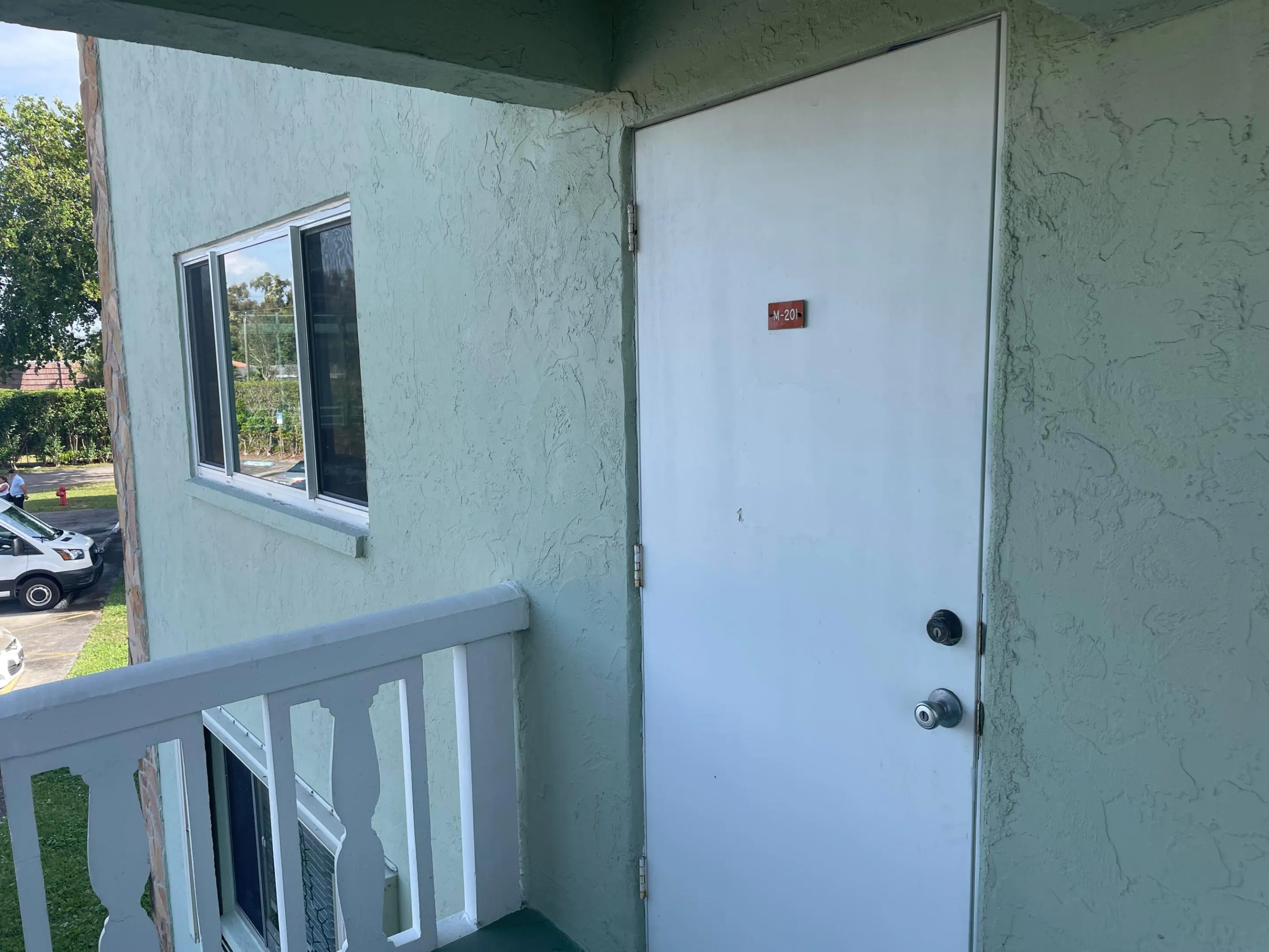 Front entrance