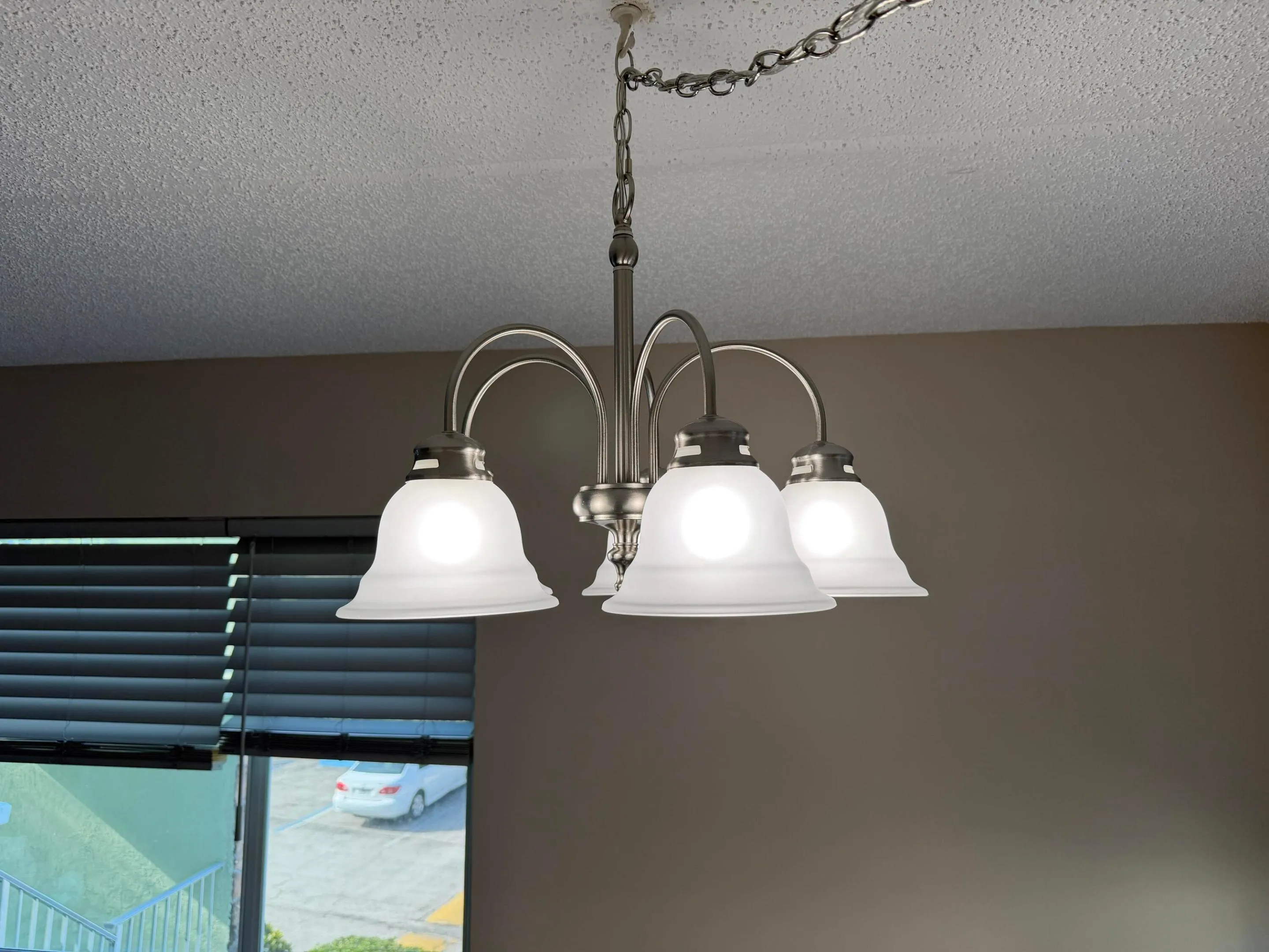 New dining room light fixture