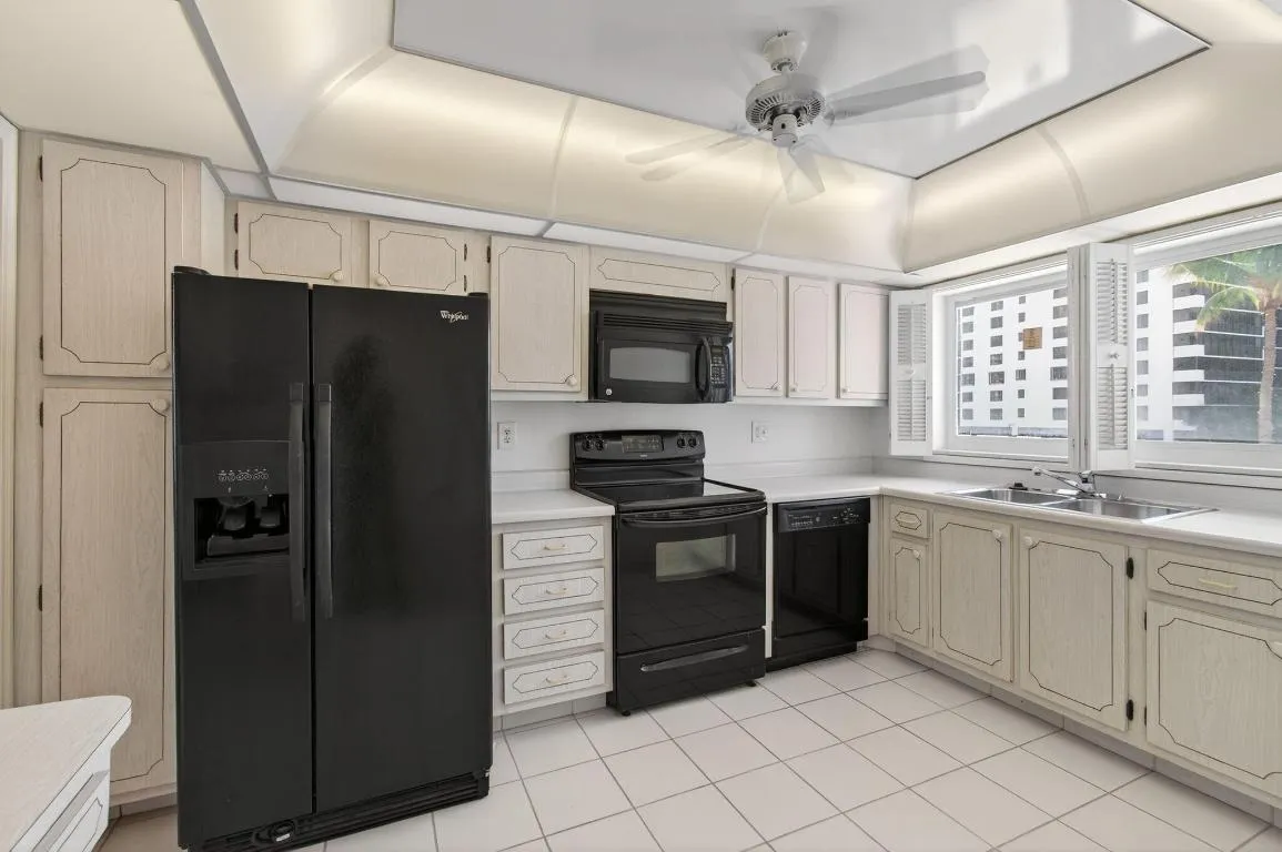 Windows in the kitchen