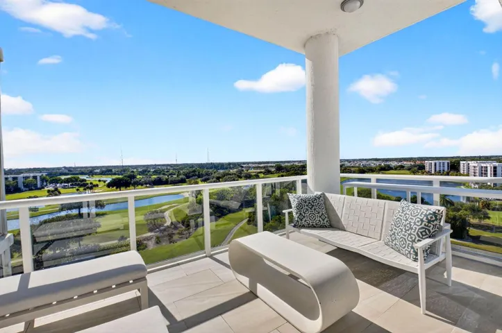 Spacious Balcony with Stunning Views