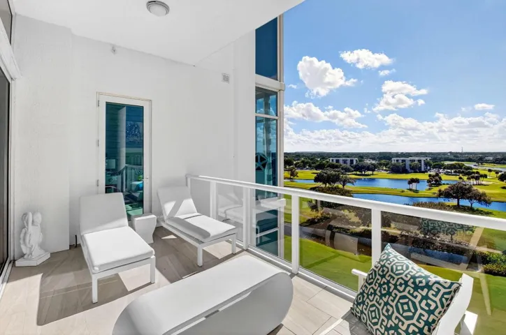 Spacious Balcony with Stunning Views