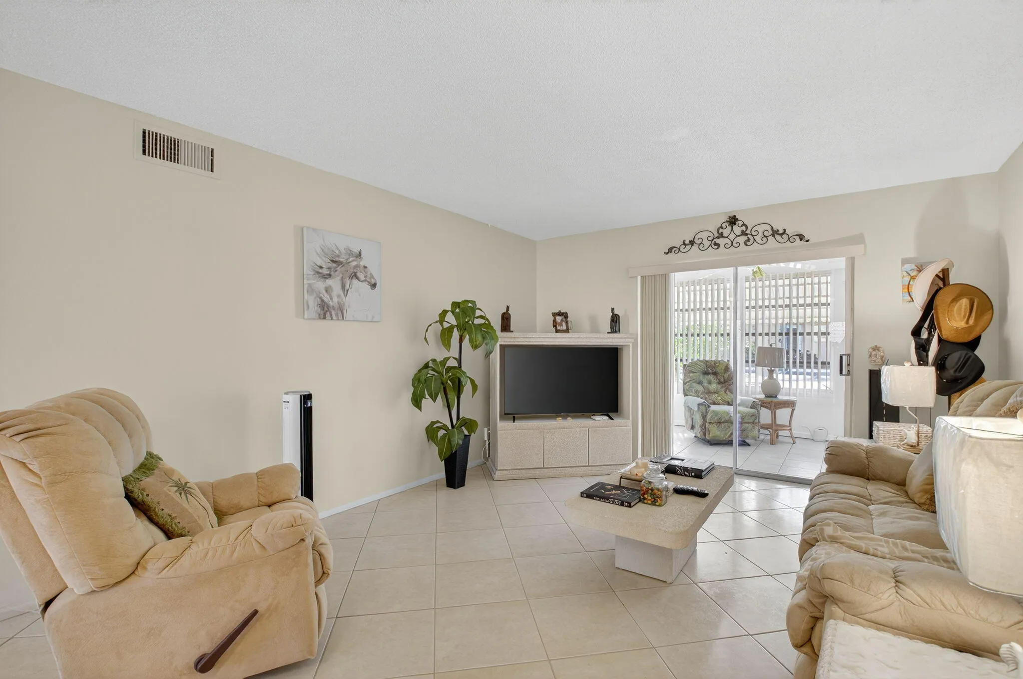Living Room - TV does not convey