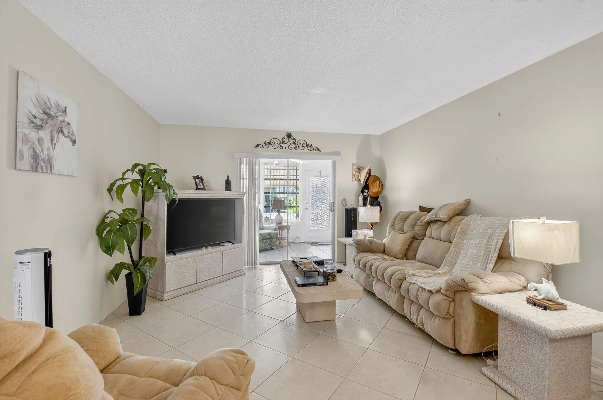 Living Room - TV does not convey