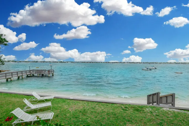 Community beach on the inracoastal