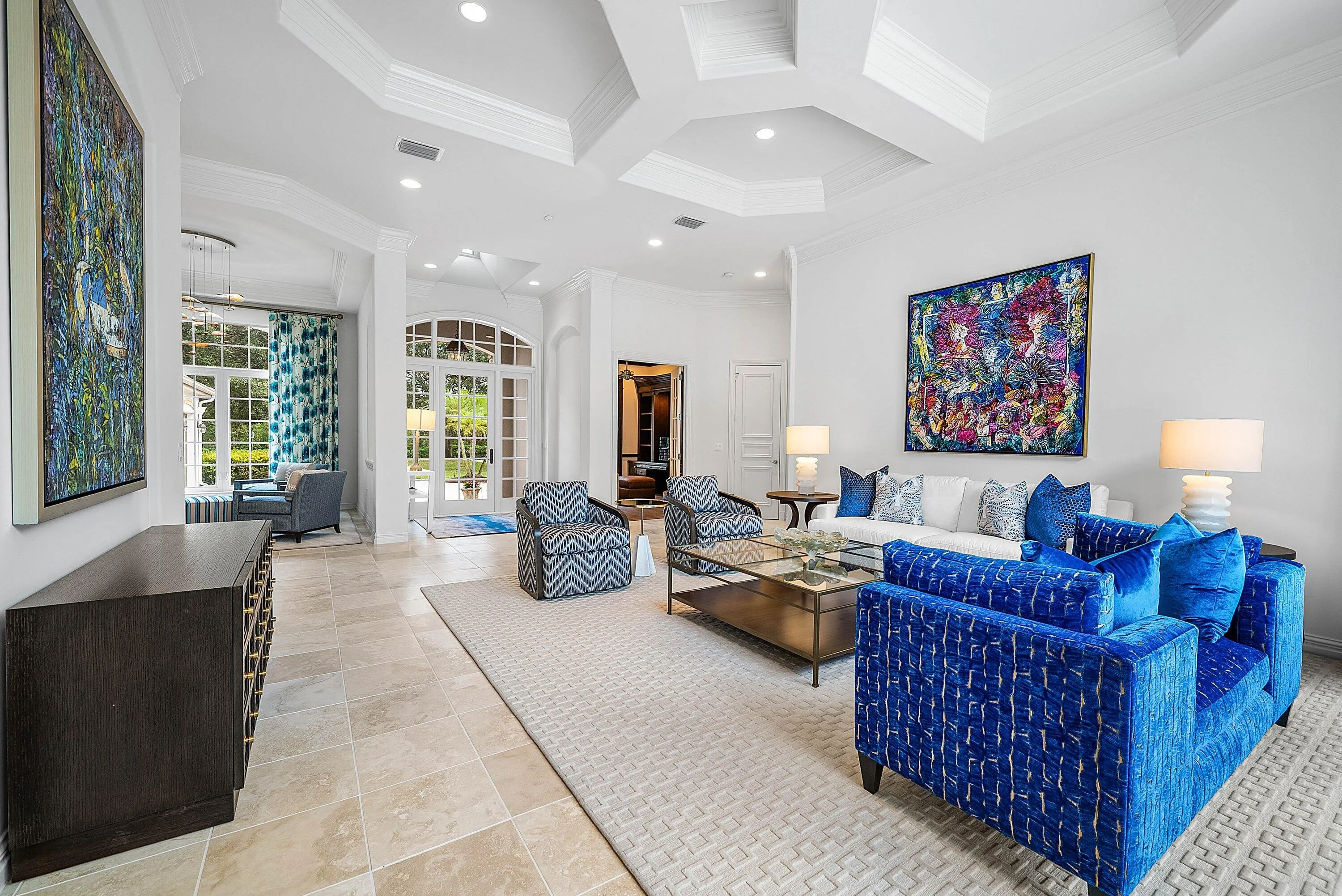 Living Room to Foyer