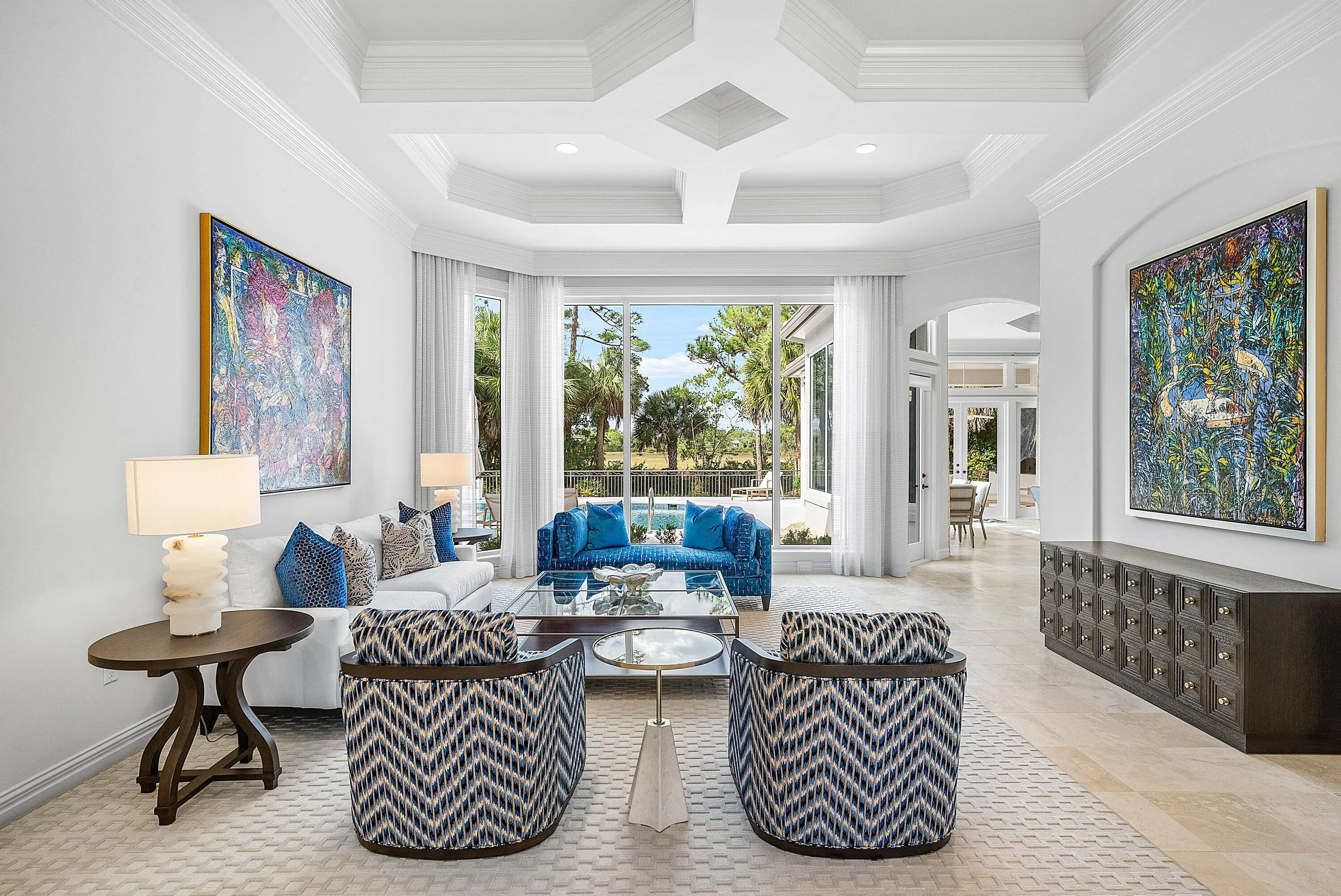 Living Room From Foyer