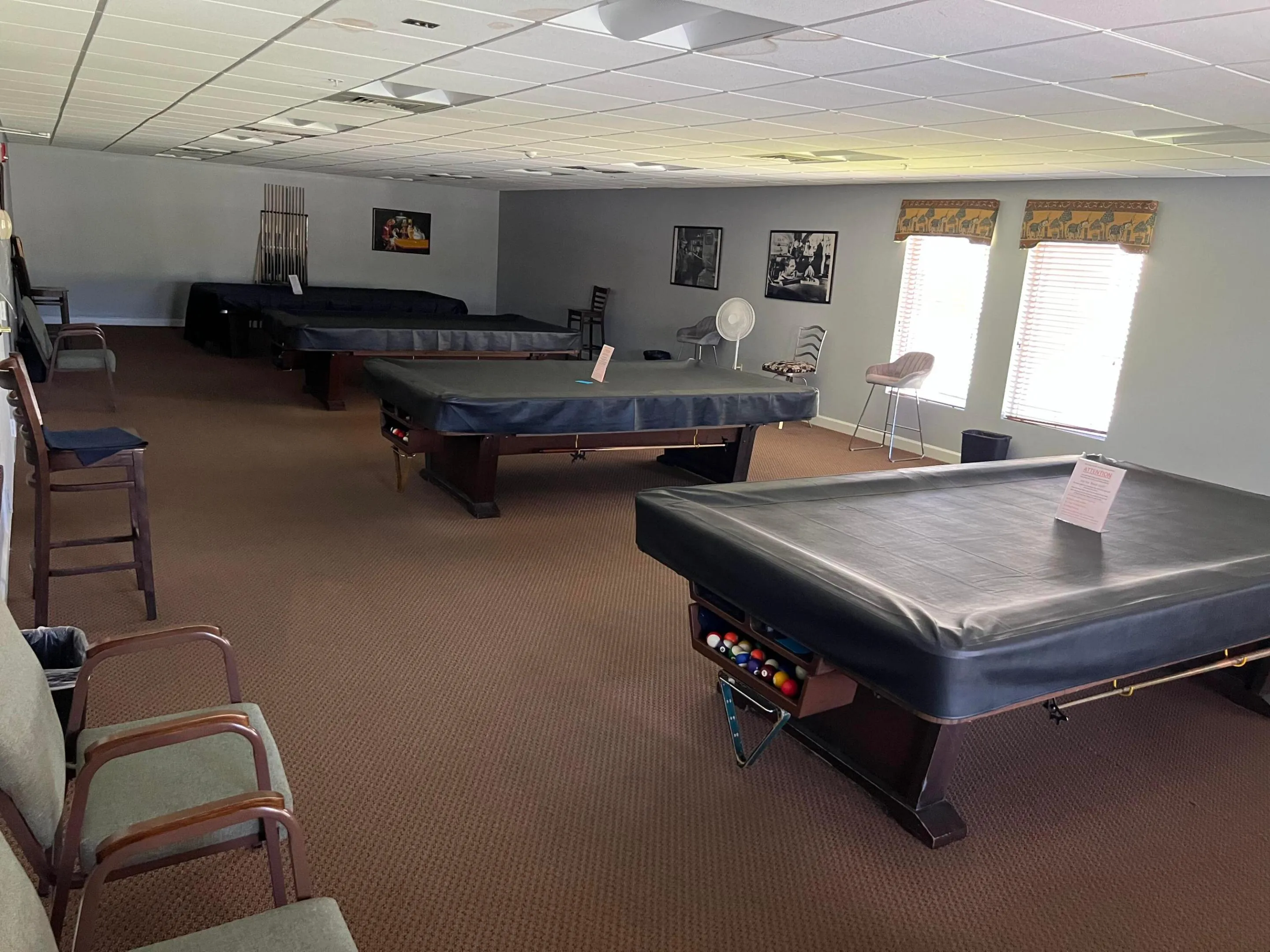pool tables
