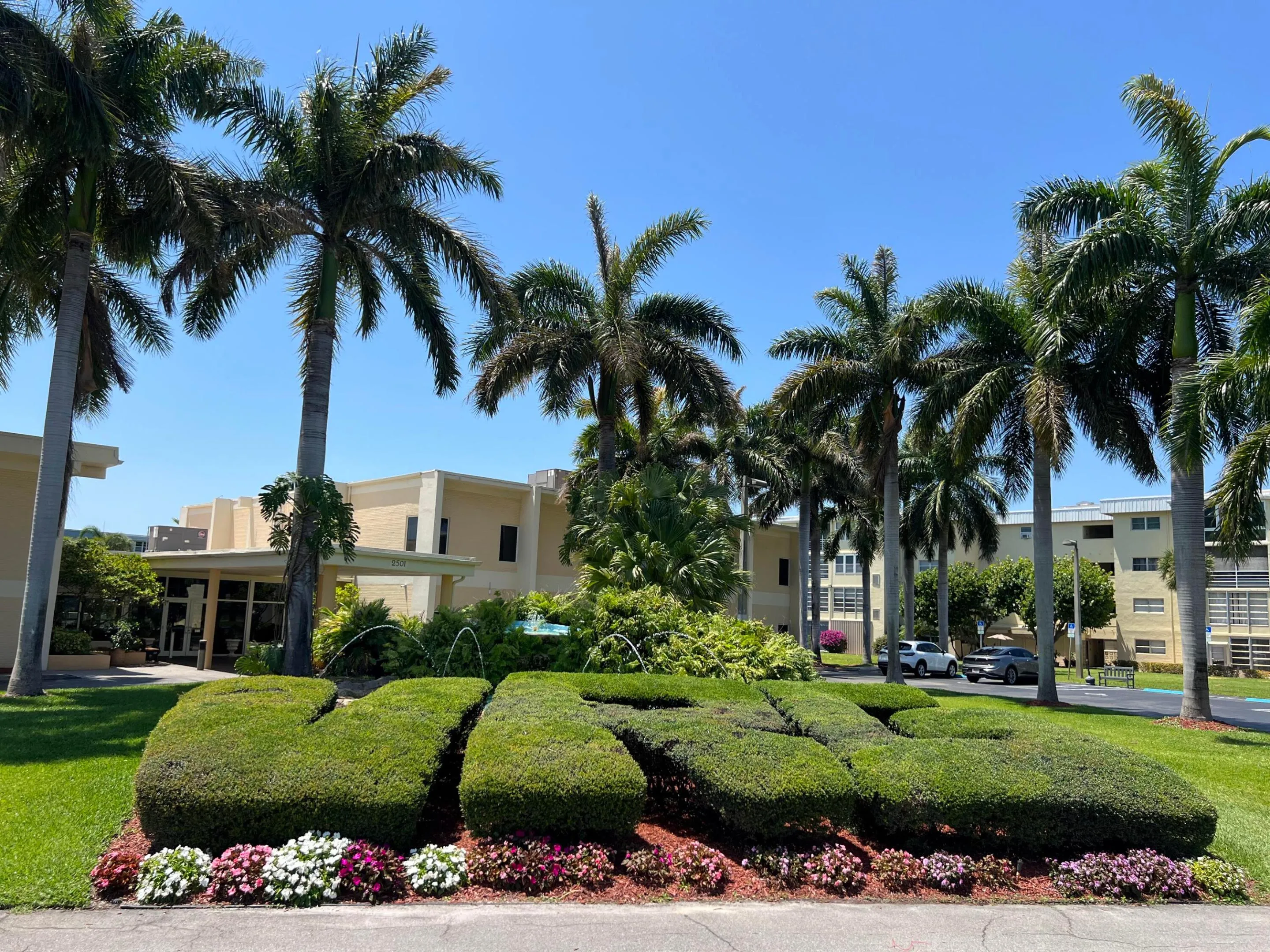 club house entrance