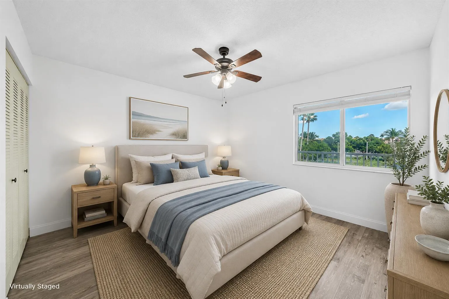 Bedroom 1 - Virtually staged