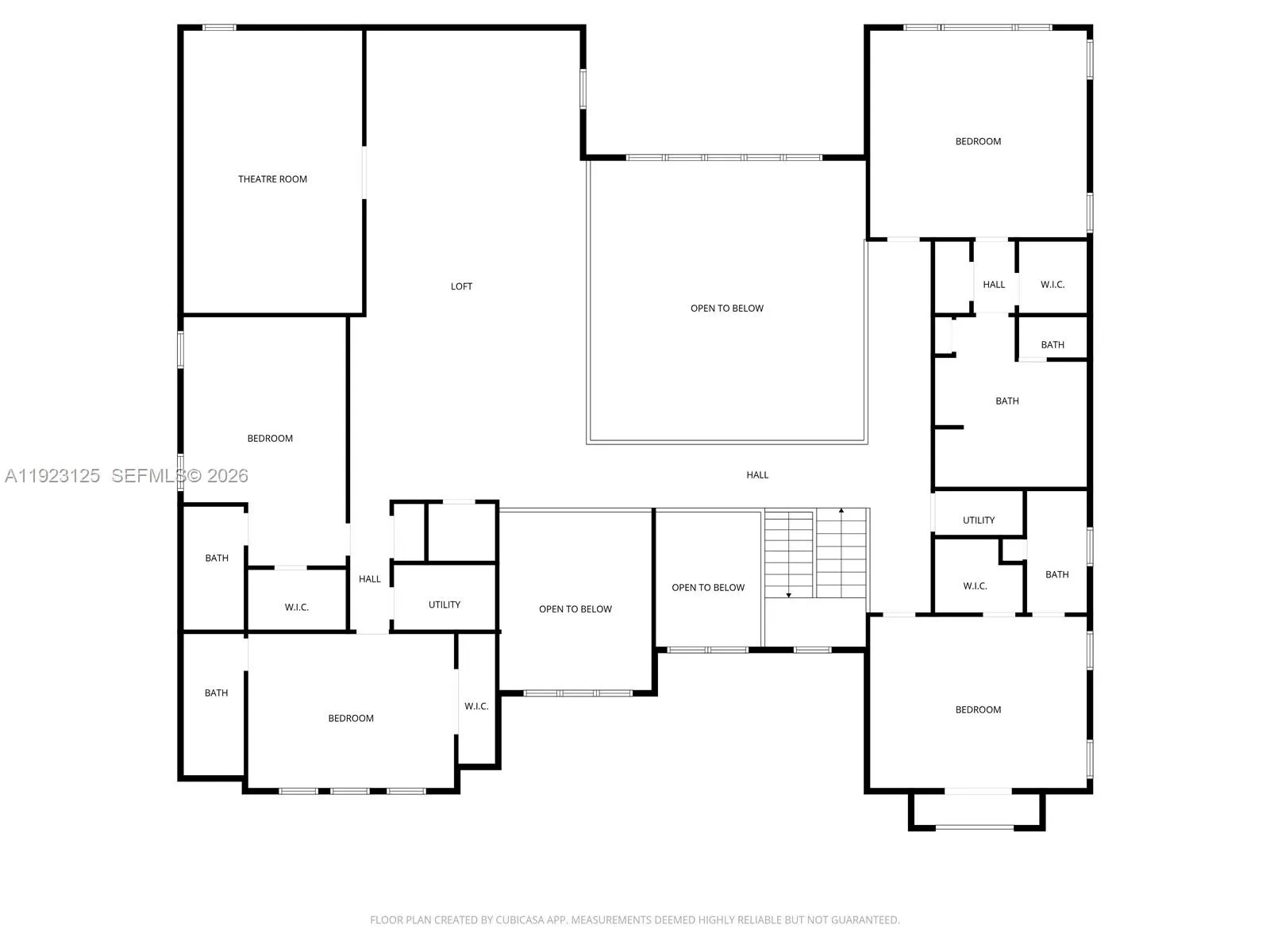 Upstairs Floor-plan